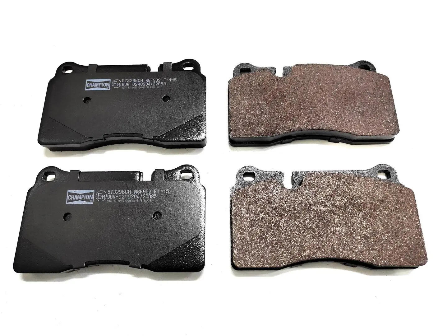 Bremsbelagsatz, Scheibenbremse CHAMPION 573296CH