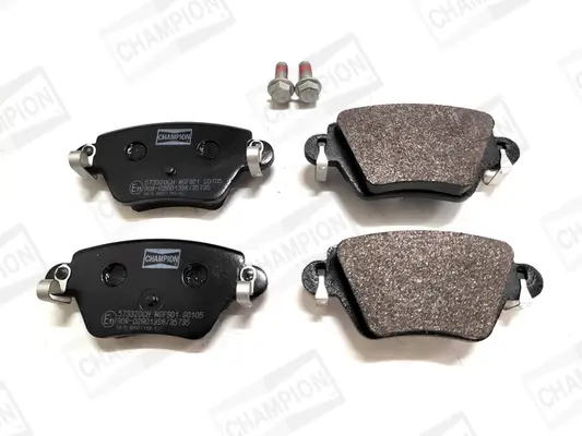 Bremsbelagsatz, Scheibenbremse Hinterachse CHAMPION 573320CH
