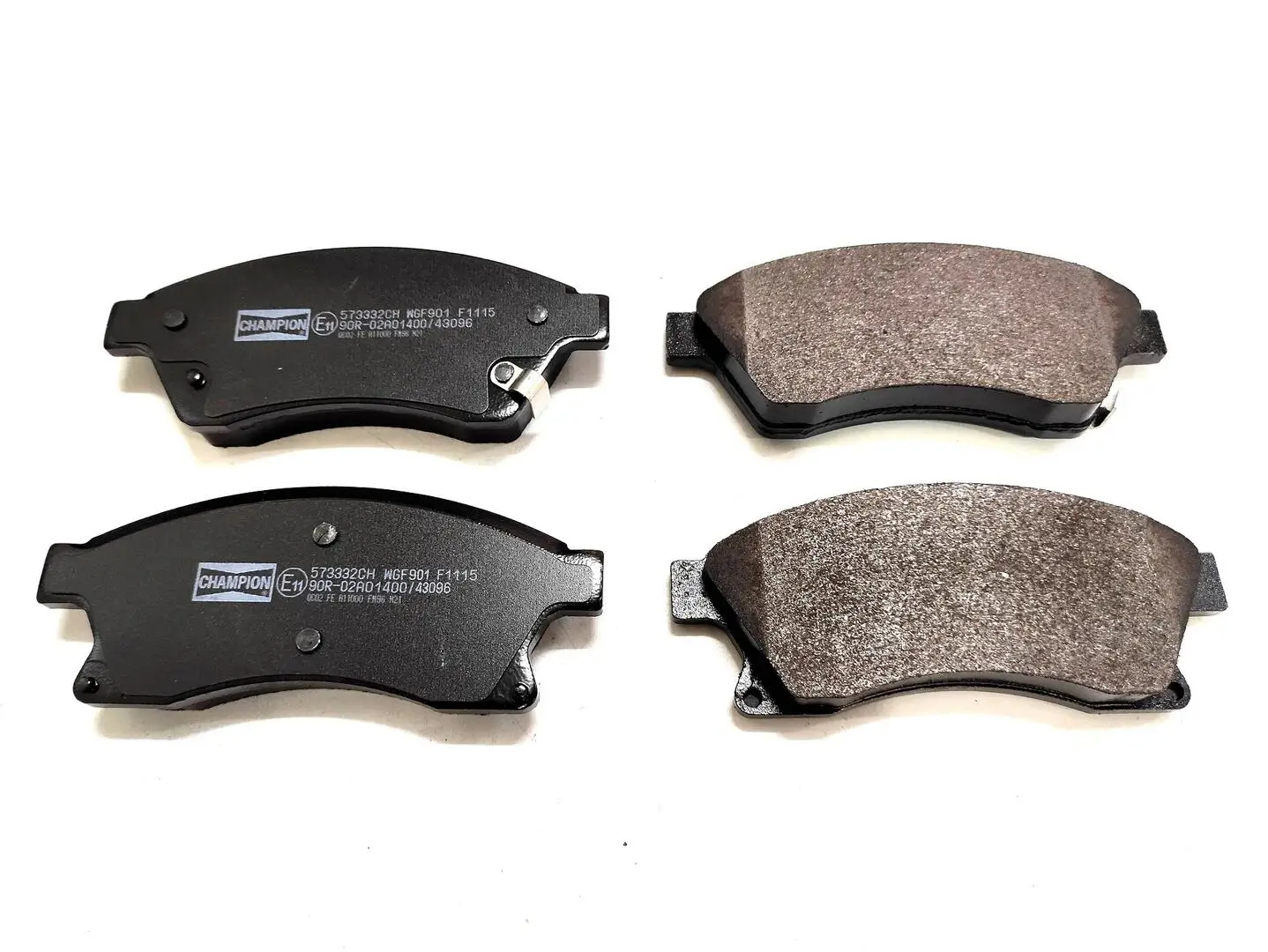 Bremsbelagsatz, Scheibenbremse CHAMPION 573332CH