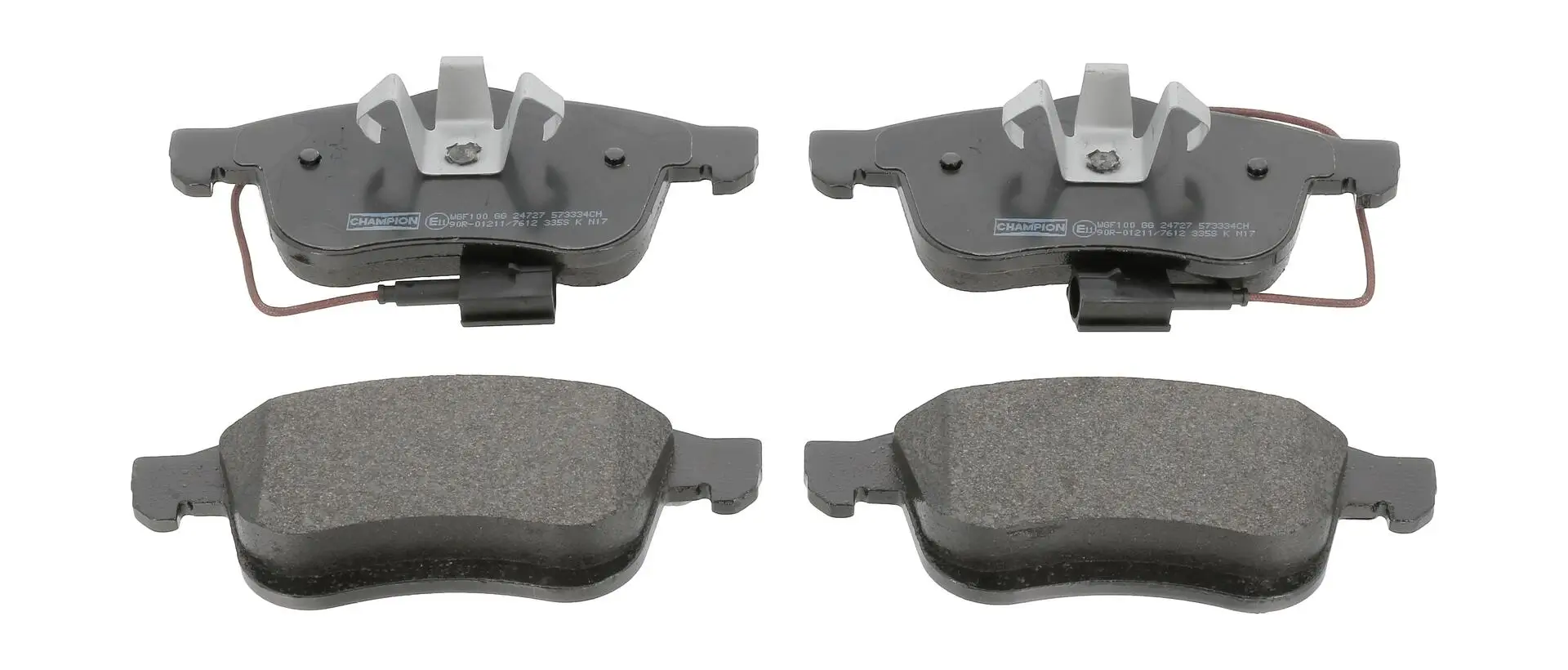 Bremsbelagsatz, Scheibenbremse CHAMPION 573334CH