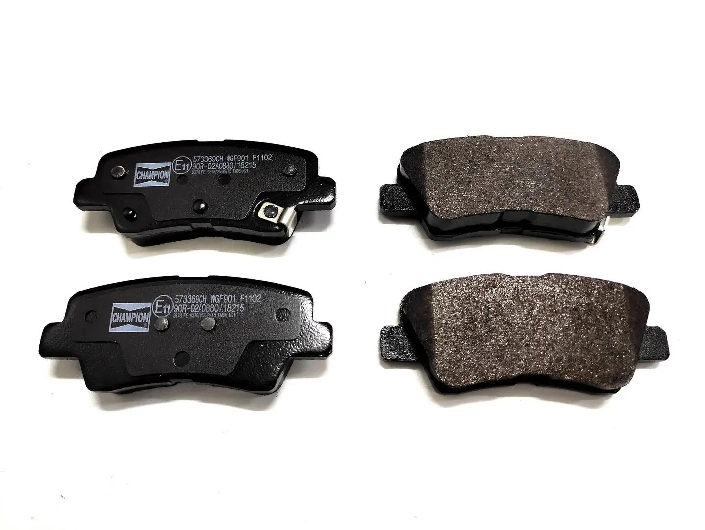 Bremsbelagsatz, Scheibenbremse CHAMPION 573369CH