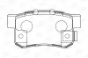 Bremsbelagsatz, Scheibenbremse Hinterachse CHAMPION 573375CH Bild Bremsbelagsatz, Scheibenbremse Hinterachse CHAMPION 573375CH