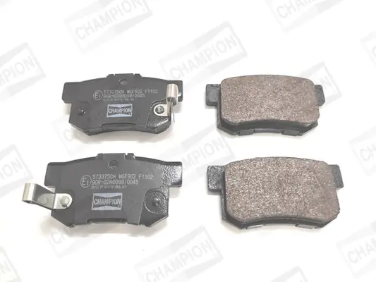 Bremsbelagsatz, Scheibenbremse Hinterachse CHAMPION 573375CH Bild Bremsbelagsatz, Scheibenbremse Hinterachse CHAMPION 573375CH