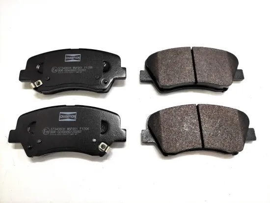 Bremsbelagsatz, Scheibenbremse Vorderachse CHAMPION 573406CH Bild Bremsbelagsatz, Scheibenbremse Vorderachse CHAMPION 573406CH