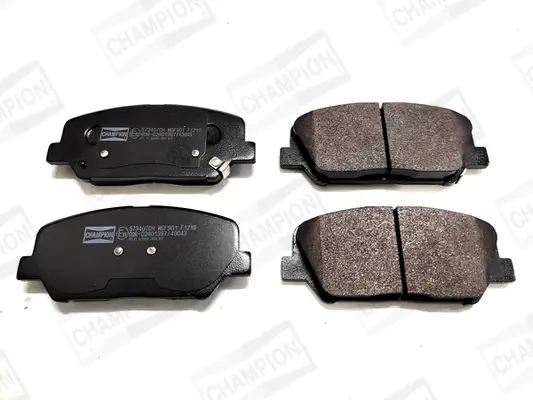 Bremsbelagsatz, Scheibenbremse Vorderachse CHAMPION 573407CH