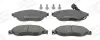Bremsbelagsatz, Scheibenbremse Vorderachse CHAMPION 573418CH Bild Bremsbelagsatz, Scheibenbremse Vorderachse CHAMPION 573418CH