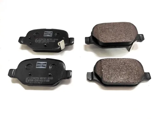 Bremsbelagsatz, Scheibenbremse Hinterachse Hinterachse CHAMPION 573427CH Bild Bremsbelagsatz, Scheibenbremse Hinterachse Hinterachse CHAMPION 573427CH