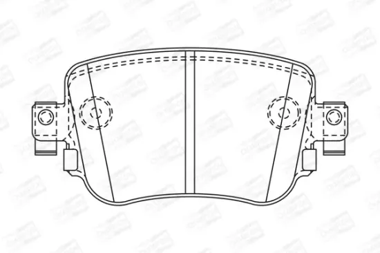Bremsbelagsatz, Scheibenbremse CHAMPION 573603CH Bild Bremsbelagsatz, Scheibenbremse CHAMPION 573603CH