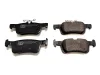 Bremsbelagsatz, Scheibenbremse Hinterachse CHAMPION 573613CH