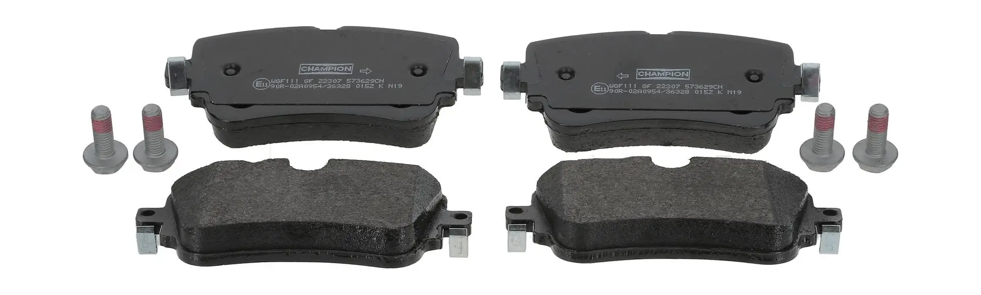 Bremsbelagsatz, Scheibenbremse CHAMPION 573629CH