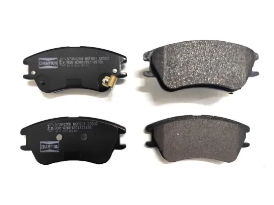 Bremsbelagsatz, Scheibenbremse Vorderachse CHAMPION 573642CH Bild Bremsbelagsatz, Scheibenbremse Vorderachse CHAMPION 573642CH