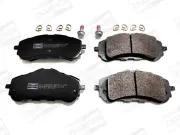 Bremsbelagsatz, Scheibenbremse Vorderachse CHAMPION 573656CH