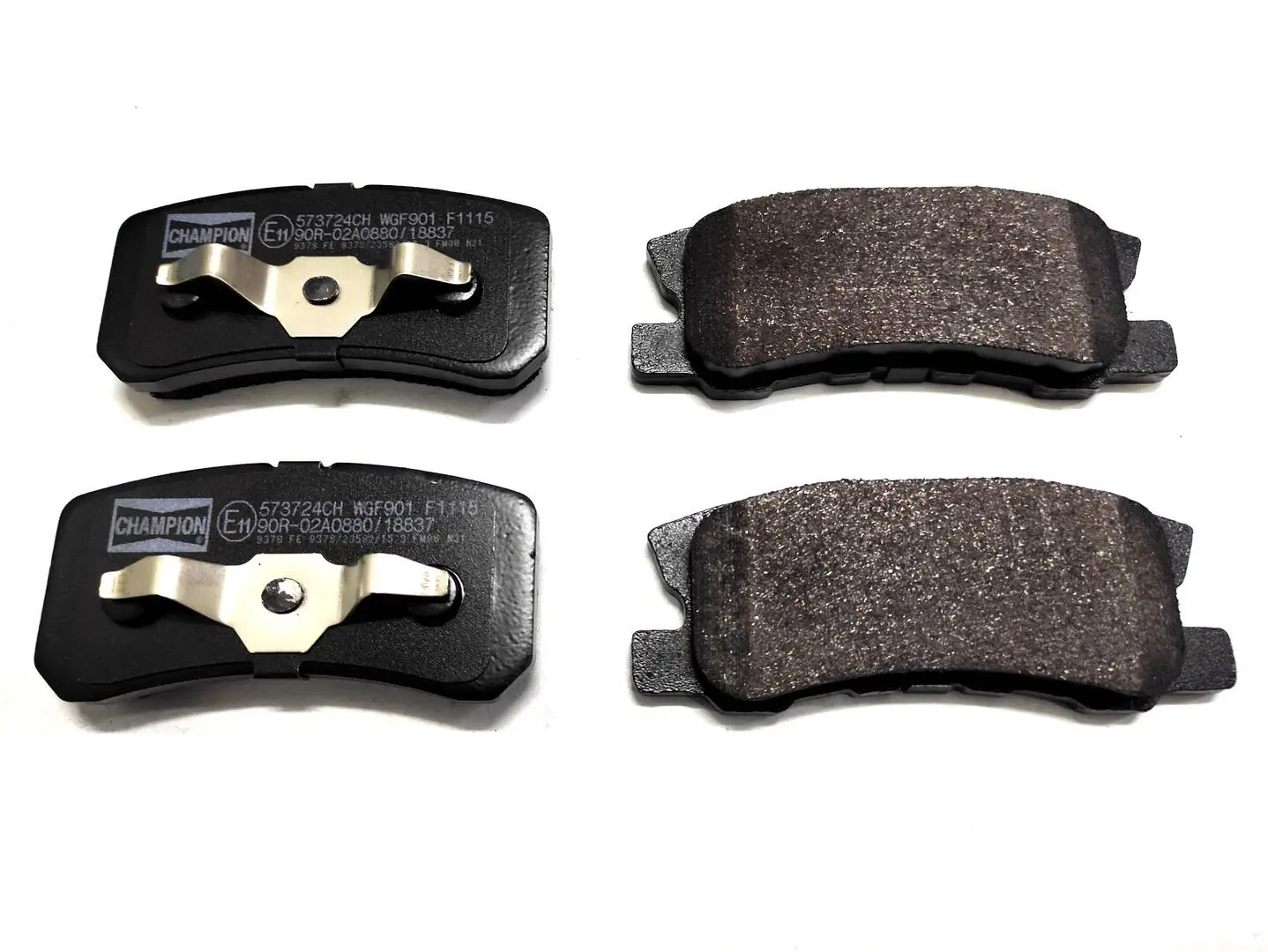Bremsbelagsatz, Scheibenbremse CHAMPION 573724CH