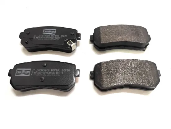 Bremsbelagsatz, Scheibenbremse Hinterachse CHAMPION 573757CH Bild Bremsbelagsatz, Scheibenbremse Hinterachse CHAMPION 573757CH