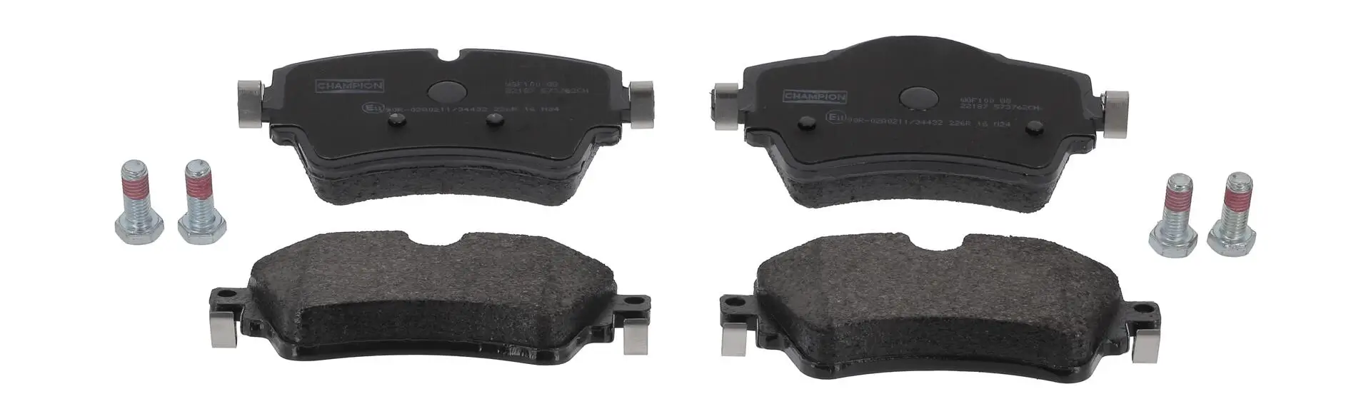 Bremsbelagsatz, Scheibenbremse Vorderachse CHAMPION 573762CH