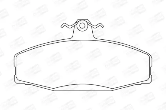 Bremsbelagsatz, Scheibenbremse CHAMPION 573778CH Bild Bremsbelagsatz, Scheibenbremse CHAMPION 573778CH
