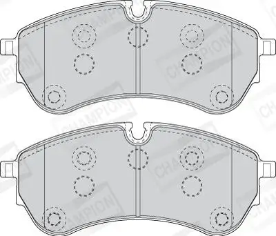Bremsbelagsatz, Scheibenbremse CHAMPION 573831CH Bild Bremsbelagsatz, Scheibenbremse CHAMPION 573831CH