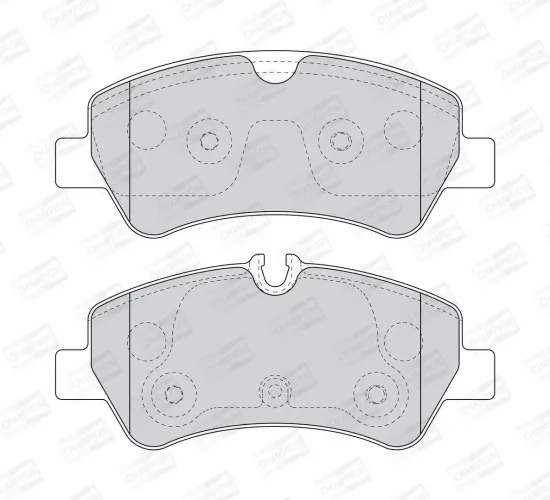 Bremsbelagsatz, Scheibenbremse CHAMPION 573835CH Bild Bremsbelagsatz, Scheibenbremse CHAMPION 573835CH
