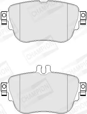 Bremsbelagsatz, Scheibenbremse Hinterachse CHAMPION 573843CH Bild Bremsbelagsatz, Scheibenbremse Hinterachse CHAMPION 573843CH