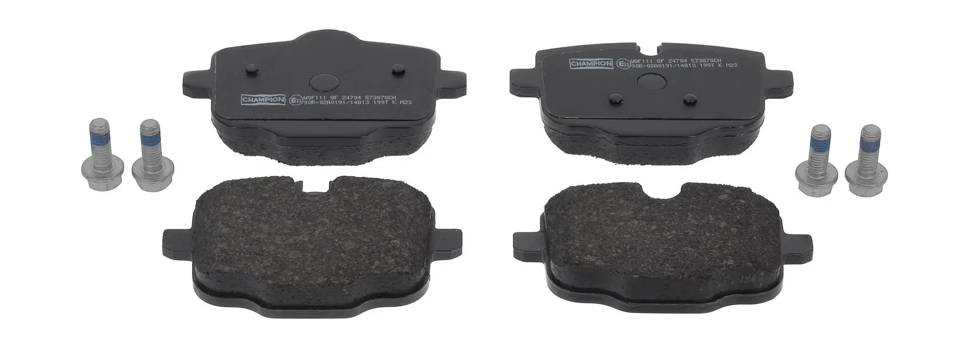 Bremsbelagsatz, Scheibenbremse CHAMPION 573878CH