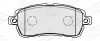 Bremsbelagsatz, Scheibenbremse Vorderachse CHAMPION 573885CH Bild Bremsbelagsatz, Scheibenbremse Vorderachse CHAMPION 573885CH