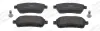 Bremsbelagsatz, Scheibenbremse Vorderachse CHAMPION 573885CH Bild Bremsbelagsatz, Scheibenbremse Vorderachse CHAMPION 573885CH