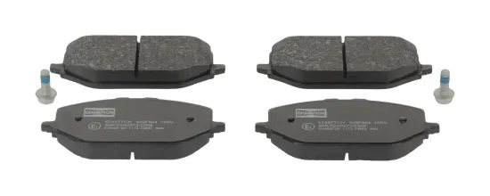 Bremsbelagsatz, Scheibenbremse Vorderachse CHAMPION 574077CH Bild Bremsbelagsatz, Scheibenbremse Vorderachse CHAMPION 574077CH