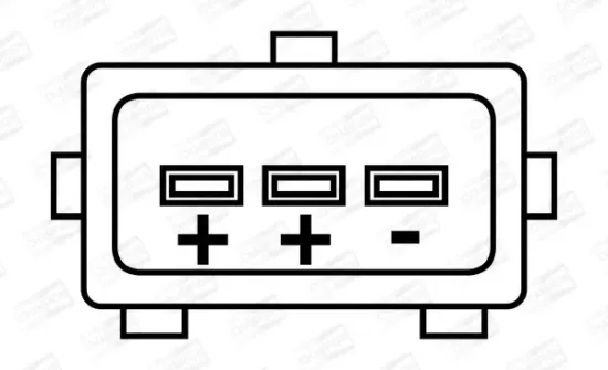 Zündspule 12 V CHAMPION BAE504L/245 Bild Zündspule 12 V CHAMPION BAE504L/245