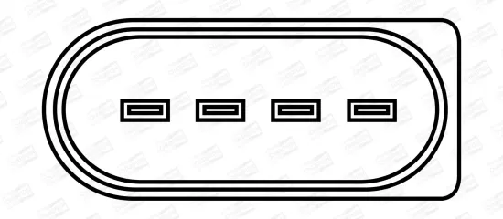 Zündspule 12 V CHAMPION BAEA061E Bild Zündspule 12 V CHAMPION BAEA061E