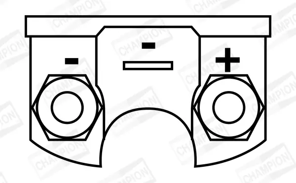 Zündspule 12 V CHAMPION BAEA251