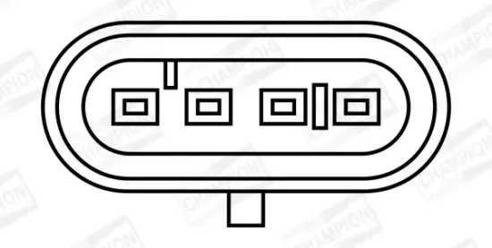 Zündspule 12 V CHAMPION BAEA325 Bild Zündspule 12 V CHAMPION BAEA325