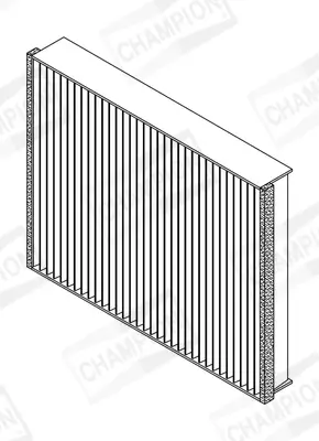 Filter, Innenraumluft CHAMPION CCF0472C Bild Filter, Innenraumluft CHAMPION CCF0472C