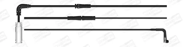 Warnkontakt, Bremsbelagverschleiß Hinterachse CHAMPION WWI277