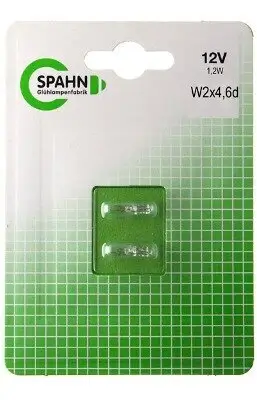 Glühlampe, Instrumentenbeleuchtung 12 V 1,2 W SPAHN GLÜHLAMPEN BL1220