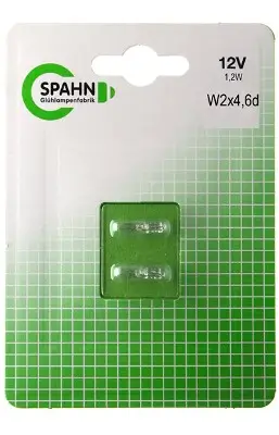 Glühlampe, Instrumentenbeleuchtung 12 V 1,2 W SPAHN GLÜHLAMPEN BL1220 Bild Glühlampe, Instrumentenbeleuchtung 12 V 1,2 W SPAHN GLÜHLAMPEN BL1220