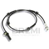 Sensor, Raddrehzahl Hinterachse BREMI 50249