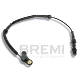 Sensor, Raddrehzahl Vorderachse BREMI 50279