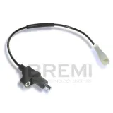Sensor, Raddrehzahl Hinterachse links BREMI 50371