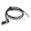 Sensor, Raddrehzahl Vorderachse BREMI 50373