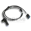 Sensor, Raddrehzahl Hinterachse links BREMI 50395