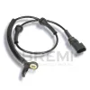 Sensor, Raddrehzahl Vorderachse BREMI 50414