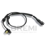 Sensor, Raddrehzahl Hinterachse BREMI 50415