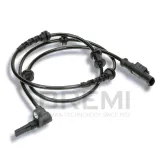 Sensor, Raddrehzahl Vorderachse BREMI 50459
