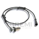 Sensor, Raddrehzahl Vorderachse BREMI 50468