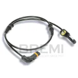 Sensor, Raddrehzahl Vorderachse BREMI 50505
