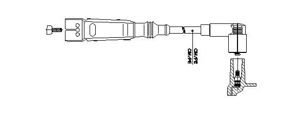 Zündleitung BREMI 111/55