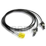Sensor, Raddrehzahl Hinterachse BREMI 50646