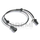 Sensor, Raddrehzahl Vorderachse links BREMI 50652