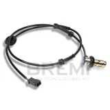 Sensor, Raddrehzahl Hinterachse BREMI 50654