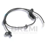 Sensor, Raddrehzahl Hinterachse links BREMI 50802